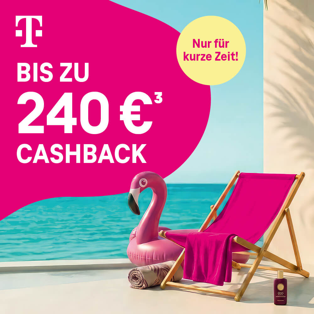 Bis zu 240 € Cashback
